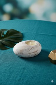 Stewehome Χειροποίητο κηροπήγιο από μπετόν 3x3x7 cm