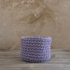 Καλάθι 19x16 Panier Lavender Nima Βαμβάκι-Πολυέστερ