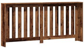 vidaXL Κάλυμμα Καλοριφέρ Όψη Παλαιού Ξύλου 175x20x82 εκ. Επεξ. Ξύλο