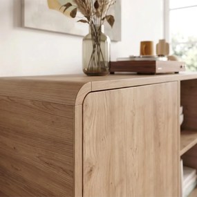 Μπουφές Doro Megapap χρώμα sepet oak 150,2x39x81εκ.