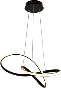 Φωτιστικό Οροφής LED Aca Gordius HM92LEDP48BK Black