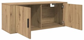 vidaXL Σετ Βαθμιδωτών Ντουλαπιών Τηλεόρασης 2 pcs Artisan Oak