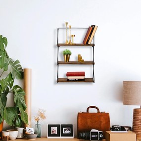 Wall Shelf Violaceae Black
Walnut