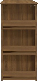 vidaXL Τραπέζι Μπαρ με Ράφια Sonoma Δρυς 102x50x103,5 εκ. Επεξ. Ξύλο