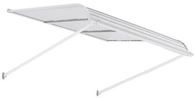 VEVOR Window Awning Door Canopy 48x42 in Aluminum Alloy Front Door Awnings
