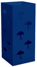 Ομπρελοθήκη Τετράγωνη 25-203 22x22x50cm Matte Navy Blue Pam&amp;Co Stainless Steel