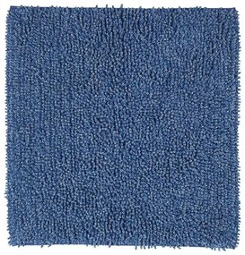 Πατάκι Μπάνιου Misto Royal Blue Sealskin 60X60 Chenille-Πολυέστερ