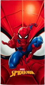 Παιδική Πετσέτα Θαλάσσης Microfiber (70x140) Dimcol Spider-Man 669 Red