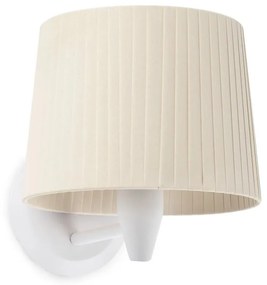 Φωτιστικό Τοίχου - Απλίκα Samba 64306-35 E27 max 15W White - Beige Faro Barcelona