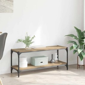 vidaXL Ντουλάπι TV 2 επιπέδων 100x33x41εκ. Artisan Oak