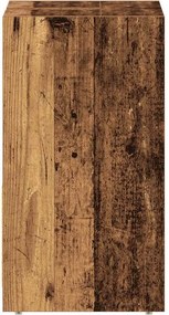 vidaXL Ντουλάπι Νιπτήρα Μπάνιου Παλιό Ξύλο 60x33x60 εκ