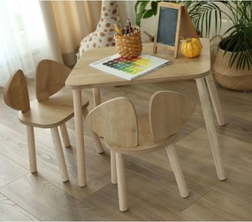 Παιδικό Σετ Τραπεζιού Καφέ GACLOZA 50x45x60