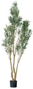 VEVOR 240cm Artificial Olive Tree Tall Fake Plant with Pot for Home Office