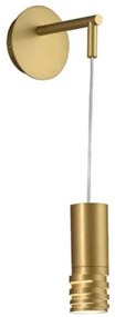 Απλίκα Φωτιστικό Τοίχου 1xGU10 Χρυσό Paloma 4233101 Viokef -4233101-Χρυσό 4233101