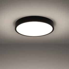 Sollux Φωτιστικό οροφής ONYX 50 μαύρο LED 3000K,Αλουμίνιο,1x32W