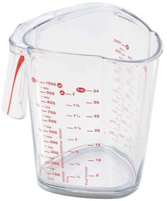 Μεζούρα Comfortline 3048 1lt Clear-Red Leifheit Πλαστικό