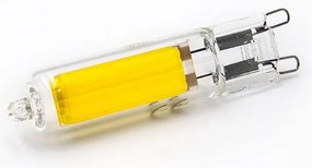 Adeleq Led Λάμπα Γυάλινο Cob G9 4W 230Vac Λευκό 4000Κ 13-99141