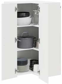 vidaXL Ντουλάπα Κουζίνας Lucca Λευκό 57 x 57 x 100 εκ.