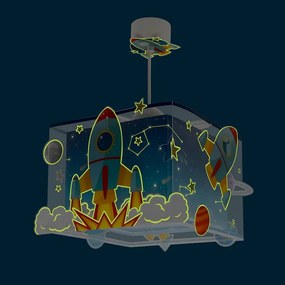 Rocket παιδικό φωτιστικό οροφής (63352)