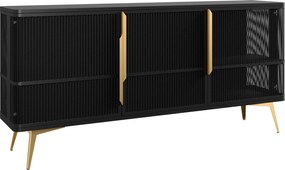 Μπουφές Modera 3D-Μαύρο