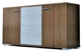 Μπουφές "Βαλεντίνο" 150cm καρυδί - Ελληνικής Κατασκευής