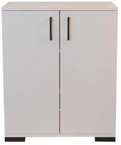 Ντουλάπι Yven λευκό μελαμίνης 65x32x83εκ 65x32x83 εκ.