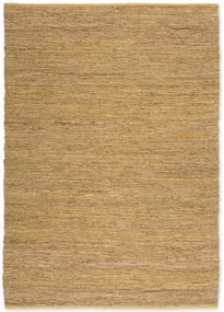 Δερμάτινη Χειροποίητη Κουρελού Beige 130X190, 160X230, 80X160, 065X135 Μπεζ