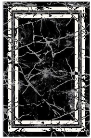 Marmo Carpet Μοντέρνο Χαλί Polycotton 240x310 - Cement Ανθρακί