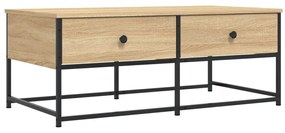 vidaXL Τραπεζάκι Σαλονιού Sonoma Δρυς 100x51x40 εκ. Επεξεργασμένο Ξύλο