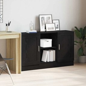 vidaXL Μαύρος Ξύλινος Μπουφές 120x30,5x70 εκ. Επεξεργασμένο Ξύλο