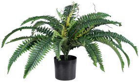 Τεχνητό Φυτό Fern 20058 Φ70x40cm Green-Brown GloboStar Πολυαιθυλένιο,Ύφασμα