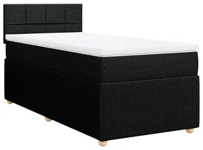 ΚΡΕΒΑΤΙ BOXSPRING ΜΕ ΣΤΡΩΜΑ ΜΑΥΡΟ 100 X 200 ΕΚ. ΥΦΑΣΜΑΤΙΝΟ 3289669