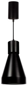 Φωτιστικό Οροφής Καμπάνα Led Black VK/04016/B/C 4000K VKLed Aluminium