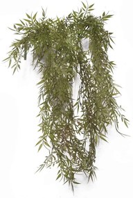 Τεχνητό Κρεμαστό Μπαμπού Indica 3491-7 90cm Brown Supergreens Polyethylene,Fabric