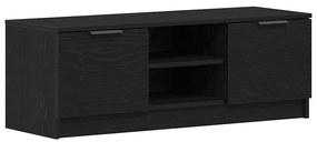 vidaXL Ντουλάπι TV Μαύρο 102 x 35 x 36.5 εκ Επεξεργασμένο ξύλο