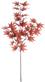 GloboStar® Artificial Garden MAPLE BRANCH 20263 Τεχνητό Διακοσμητικό Κλαδί Σφένδαμου Π25 x Υ90cm