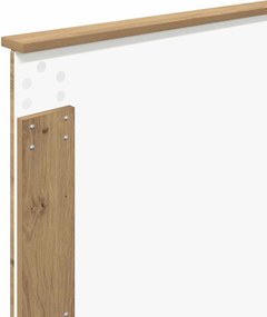 vidaXL Κεφαλάρι με κεφαλάρι Artisan Oak 90 cm Επεξεργασμένο ξύλο