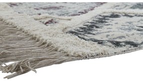 Χαλί DKD Home Decor Λευκό Κόκκινο βαμβάκι (200 x 290 x 1 cm)