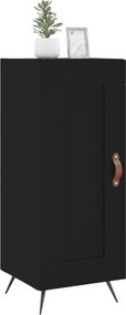 vidaXL Ντουλάπι Μαύρο 34,5 x 34 x 90 εκ. από Επεξεργασμένο Ξύλο
