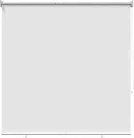vidaXL Ρολό Κουρτίνα UV Προστασία Λευκό 120 x 230 cm Πολυεστέρας