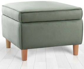 Σκαμπό Με Αποθηκευτικό Χώρο Roscen 209FLF1420 63x63x43cm Green