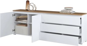 Έπιπλο τηλεόρασης Domus II-Λευκό