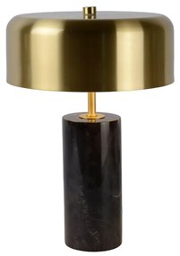 Φωτιστικό Επιτραπέζιο Lucide 34540-03-30 MIRASOL Μαύρο Ματ (Black Mat)|Χρυσό Χρώμα (Gold Coloured)