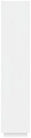 vidaXL Βιβλιοθήκη/Διαχωριστικό Χώρου Λευκό 40x35x167 εκ. Μασίφ Πεύκο