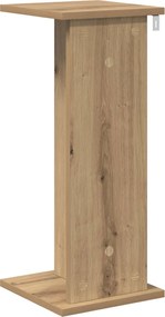 vidaXL Βάση φυτών Τεχνίτικη Δρυς 25 x 25,5 x 60,5 εκ.