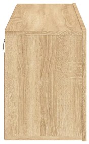 vidaXL Ντουλάπι Τοίχου Τηλεόρασης Sonoma Δρυς 100 x 30 x 41 εκ.