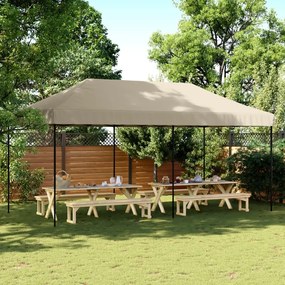 ΤΕΝΤΑ ΕΚΔΗΛΩΣΕΩΝ ΠΤΥΣΣΟΜΕΝΗ POP-UP TAUPE 580X292X315 ΕΚ. 4004938