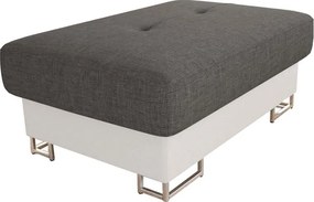 Πουφ Cotere-Gkri-Leuko - 106.00Χ67.00Χ42.00cm