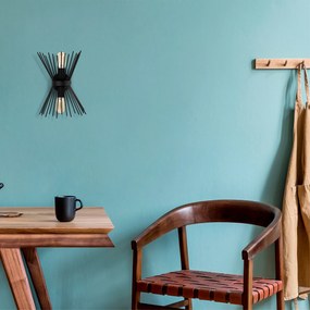 Wall Lamp Kirpi - 3091 Black