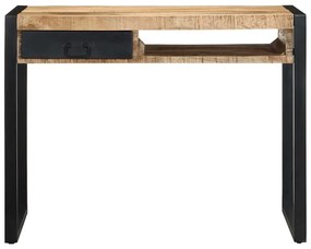 Γραφείο vidaXL 100x50x75 cm Στερεό ακατέργαστο ξύλο Mango